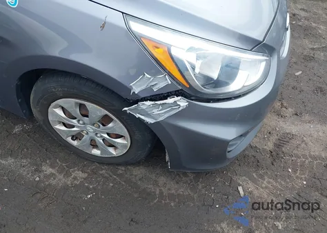 2015 Hyundai Accent Gs z USA, uszkodzony, nr VIN KMHCT5AEXFU230282